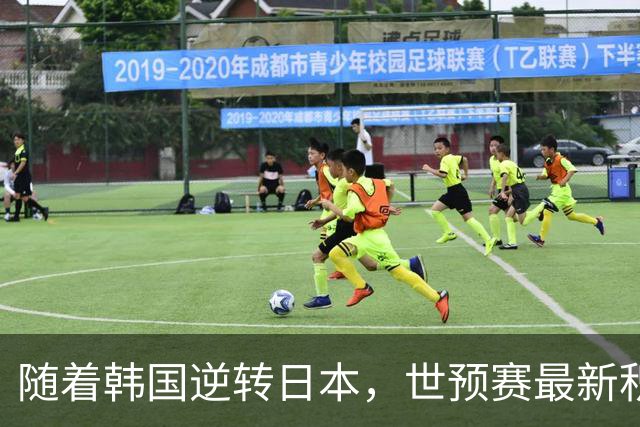 随着韩国逆转日本，世预赛最新积分榜：中国男篮第三晋级 省队垫底